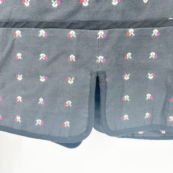 See By Chloe Womens Geometric Embroidered Wool Blend Button Down Jacket Size 6 - Picture 8 of 9